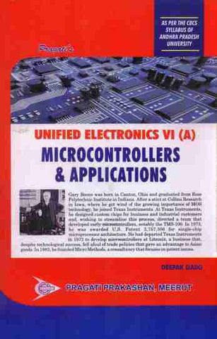 UNIFEIED ELECTRONICS - VI (A) (MICROCONTROLLERS & APPLICATIONS)
