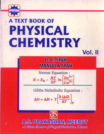 A TEXT BOOK OF PHYSICAL CHEMISTRY VOL.II